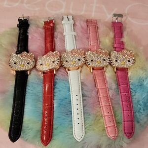 Hello Kitty Rhinestone Watch